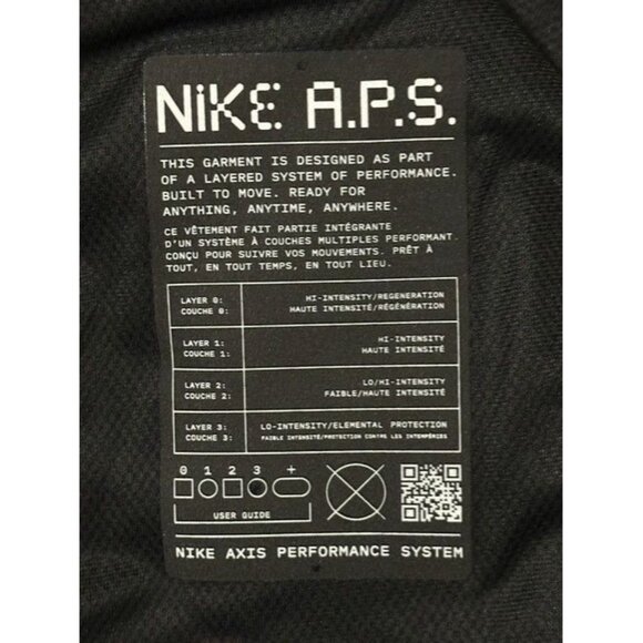 Nike STORM-FIT ADV APS Fitness Zip-Up Jacket‎ Black DX0931-010 Men's XL NEW - Picture 12 of 16